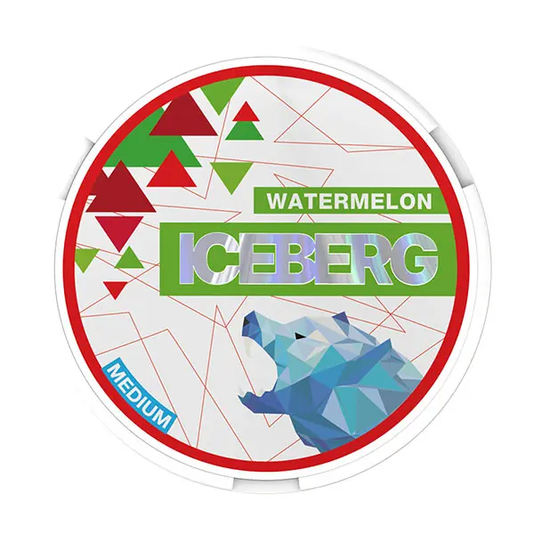  Watermelon Light Nicotine Pouches by Ice Berg 20mg/g 